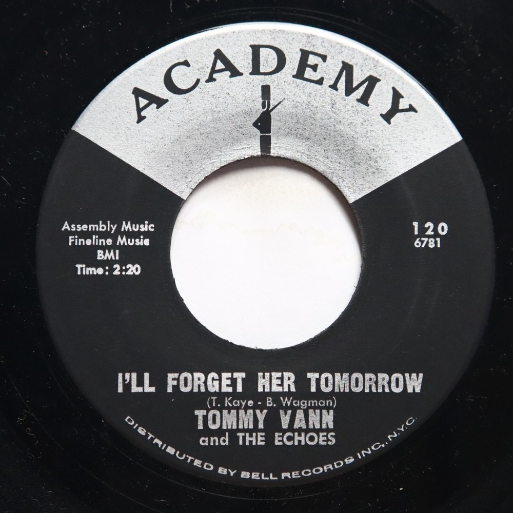 TOMMY VANN & THE‎ ECHOES - I'LL FORGET HER TOMORROW / PRETTY FLAMINGO - SOUL 45